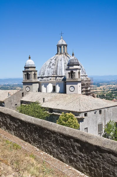 Cathedral of St. Margherita. Montefiascone. Lazio. Italy. — Stock Photo, Image