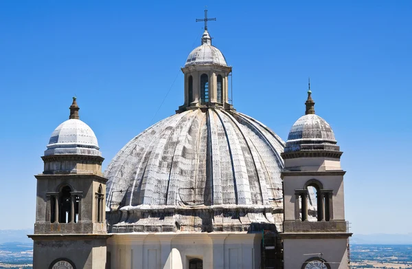 Katedralen i st. margherita. Montefiascone. Lazio. Italien. — Stockfoto