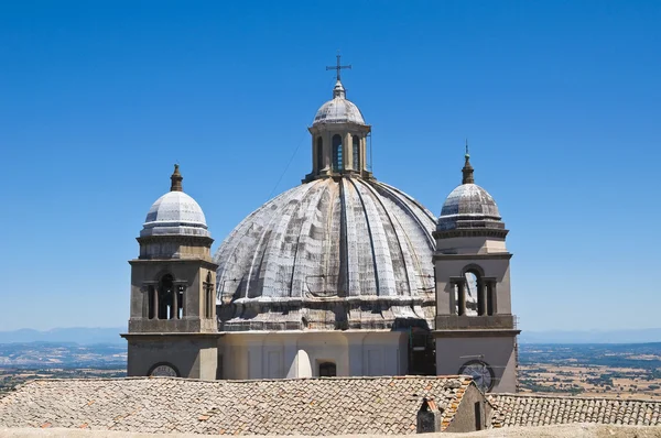 Katedra st. margherita. Montefiascone. Lazio. Włochy. — Zdjęcie stockowe