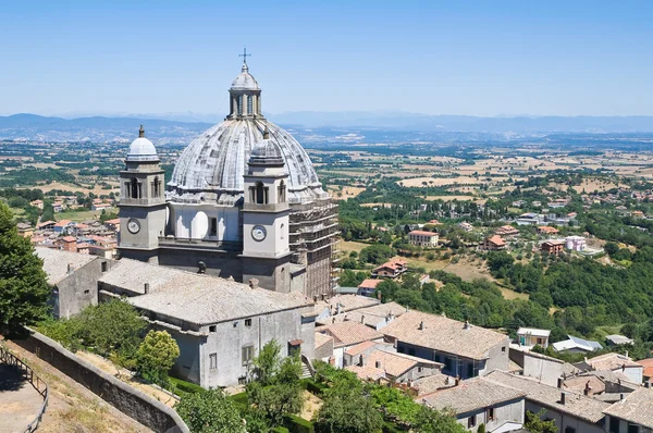 Katedra st. margherita. Montefiascone. Lazio. Włochy. — Zdjęcie stockowe