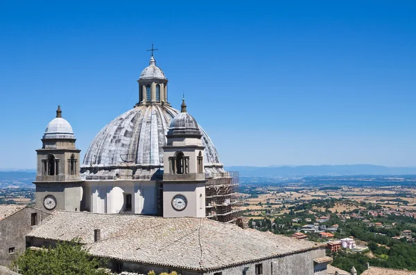 Καθεδρικός ναός του Αγίου margherita. Montefiascone. Λάτσιο. Ιταλία. — Φωτογραφία Αρχείου