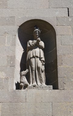 Cathedral st. margherita. Montefiascone. Lazio. İtalya.