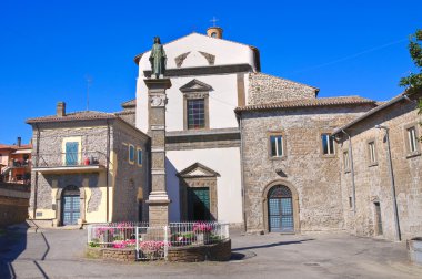 Madonna delle Grazie Sığınağı. Montefiascone. Lazio. İtalya.