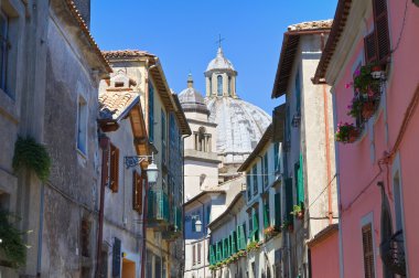 alleyway. Montefiascone. Lazio. İtalya.