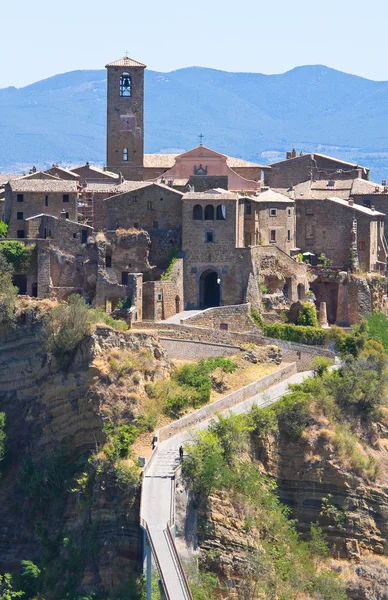 Vue panoramique de la Civita di Bagnoregio. Latium. Italie . — Photo