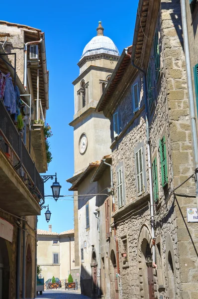 小巷。montefiascone。拉齐奥。意大利. — 图库照片
