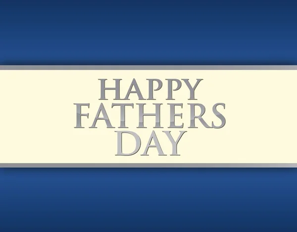 Design obrázku karty den otců Happy — Stock fotografie