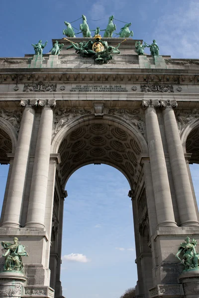 The Triumphal Arch in Brussels — Stock Photo, Image