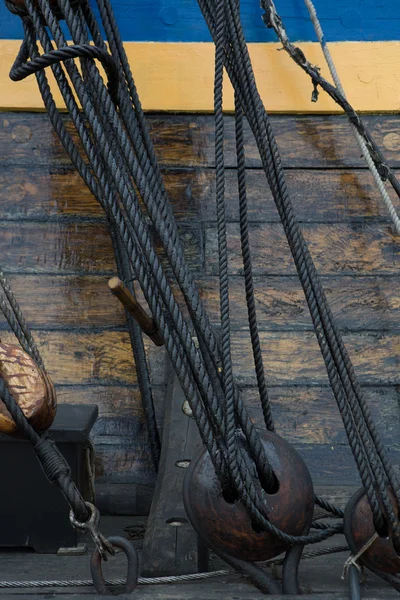 Фрегат в гавани Гётеборга, Швеция — стоковое фото