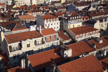 Alfama skyline Lizbon, Portekiz