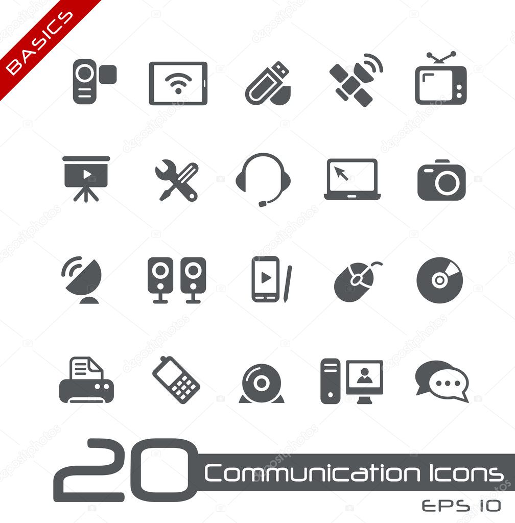 Communication Icons // Basics
