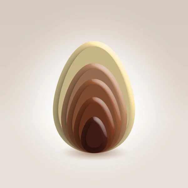 Σοκολάτα αφηρημένο σχήμα — Διανυσματικό Αρχείο