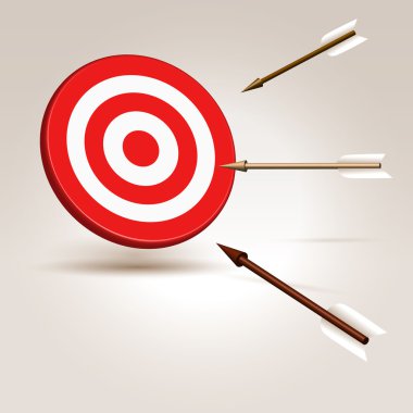 Hit the target clipart
