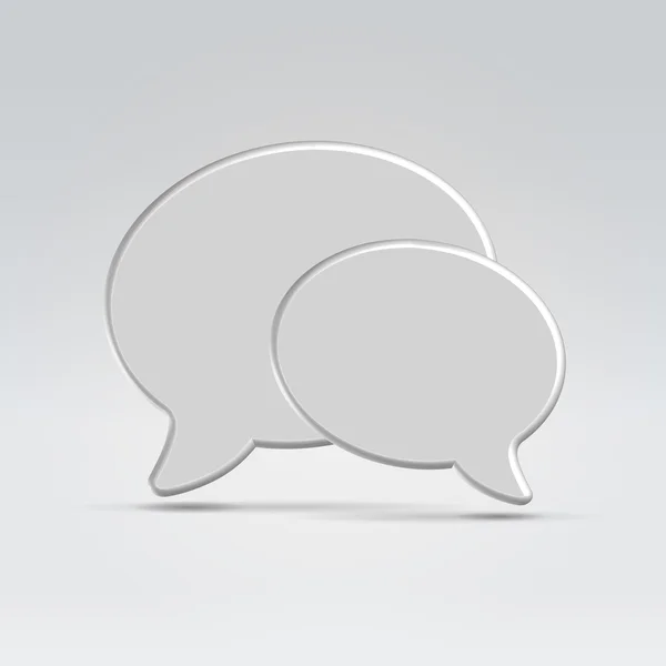 Concept d'icône de conversation — Image vectorielle