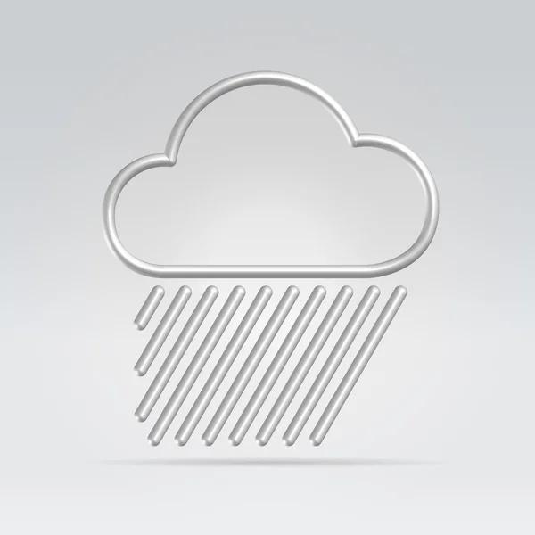 Väder illustration ikoner — Stock vektor