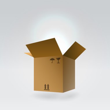 Box with surprise clipart