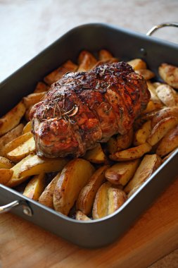 Roast of lamb clipart