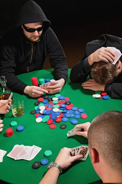 Игра в покер — стоковое фото