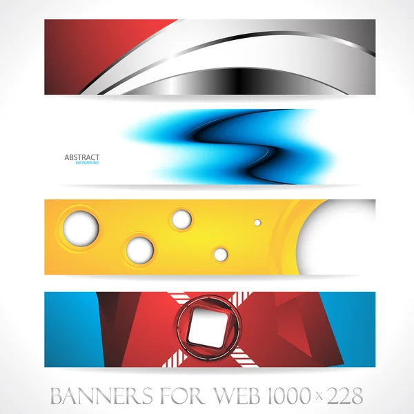 Banners for web (Vector collection7) — Stock Vector