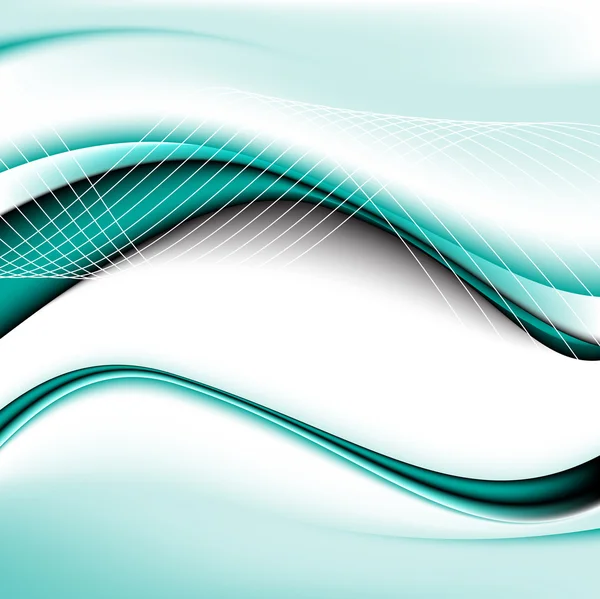 Abstract luxury background with wave — Stock Vector