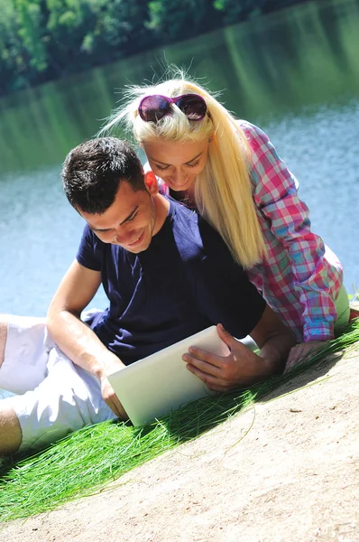 stock image Young couple