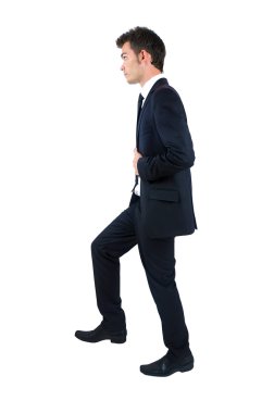 Business man isolated clipart