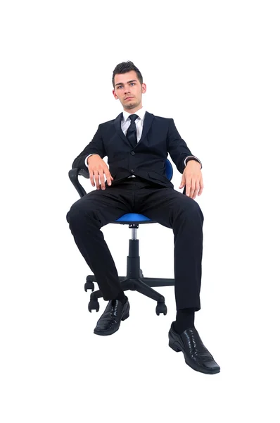 Isolated business man — Stock Photo, Image