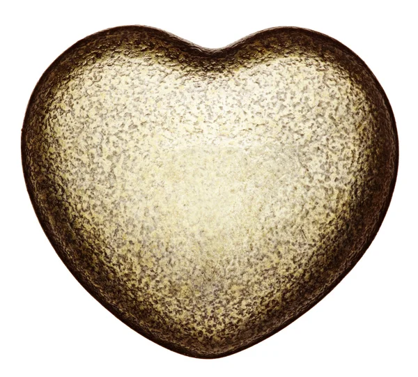 Metall hjärta — Stockfoto