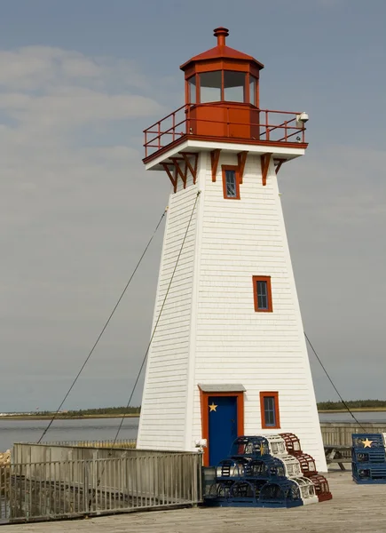 Acadian latarnia morska — Zdjęcie stockowe
