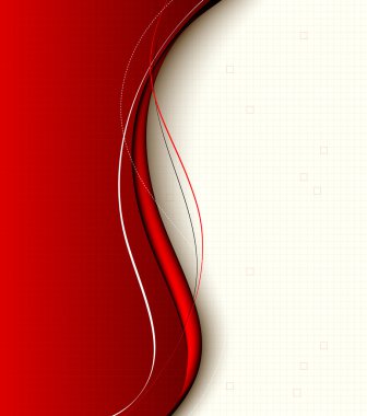 Red background composition clipart