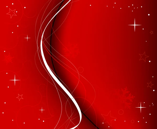 Christmas red abstract background — Stock Vector