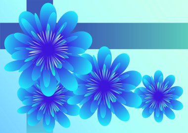 Stok vektör çizim: çiçek kompozisyon, vektör