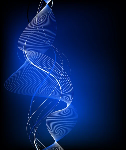 Синій абстрактні композиції — стоковий вектор
