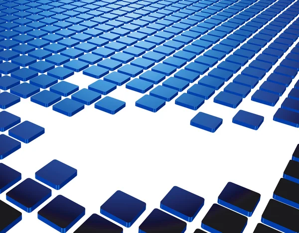 Bleu abstrait composition de fond — Image vectorielle