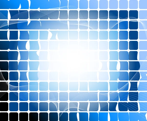 Blue tiles background — Stock Vector
