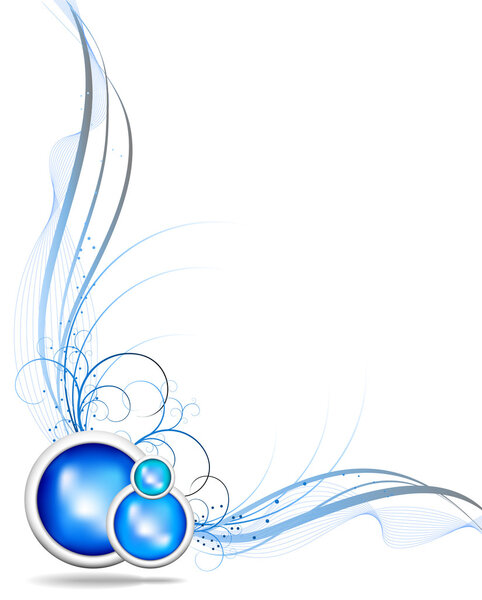 Абстрактная декоративная композиция
