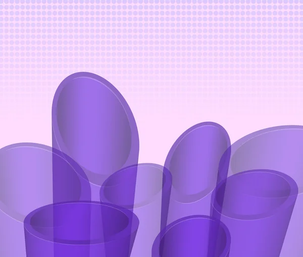 Фиолетовый абстрактный состав — стоковый вектор