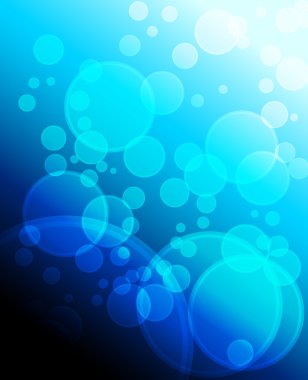 Abstract blue background clipart