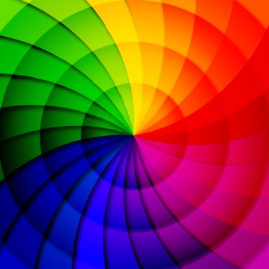 Rainbow abstract background composition clipart