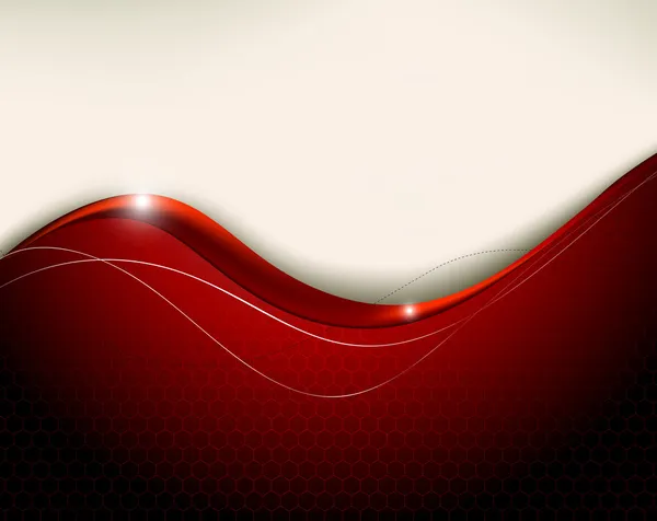 Röd abstrakt bakgrund — Stock vektor