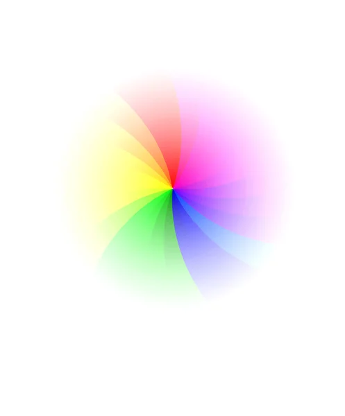 Sammensetningen av regnbuens abstrakte bakgrunn – stockvektor