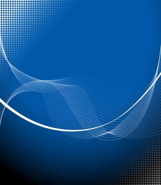 Bleu fond élégant — Image vectorielle