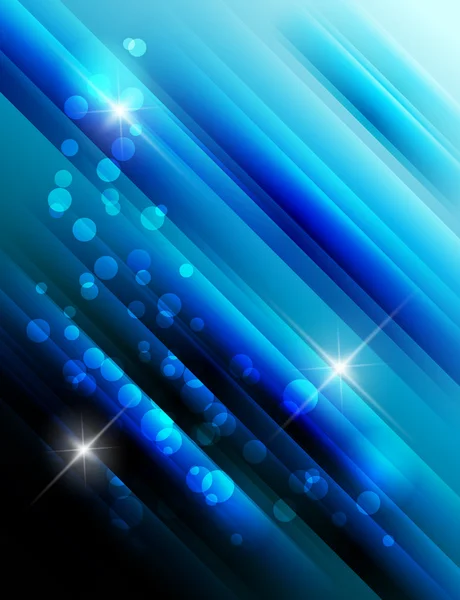Bleu fond élégant — Image vectorielle