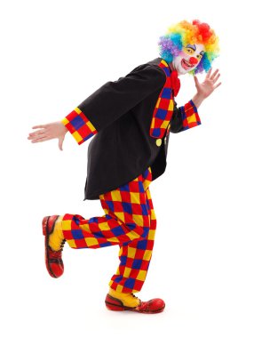 Happy clown clipart