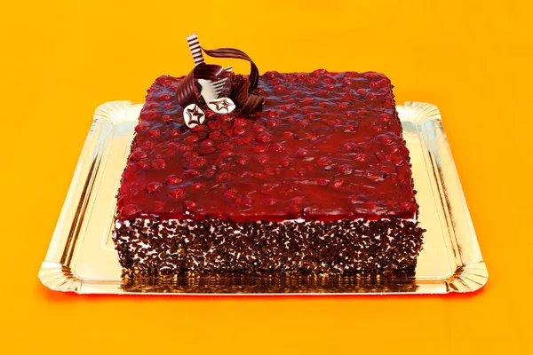 Kiraz kek — Stok fotoğraf