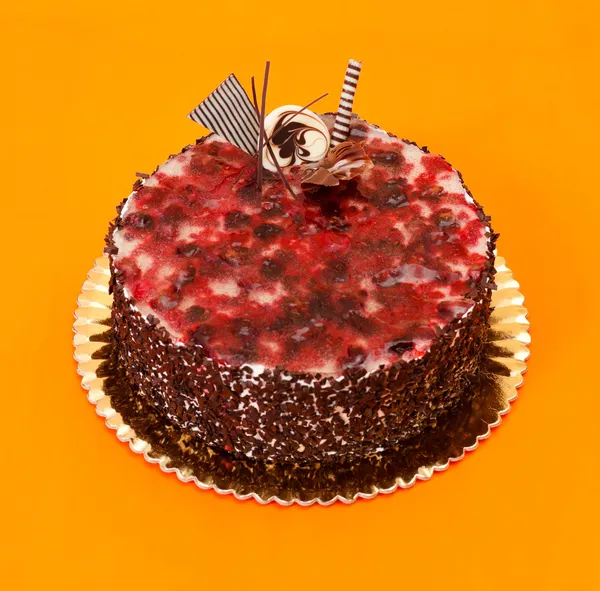 Fruit jelly cake — Stock Photo, Image