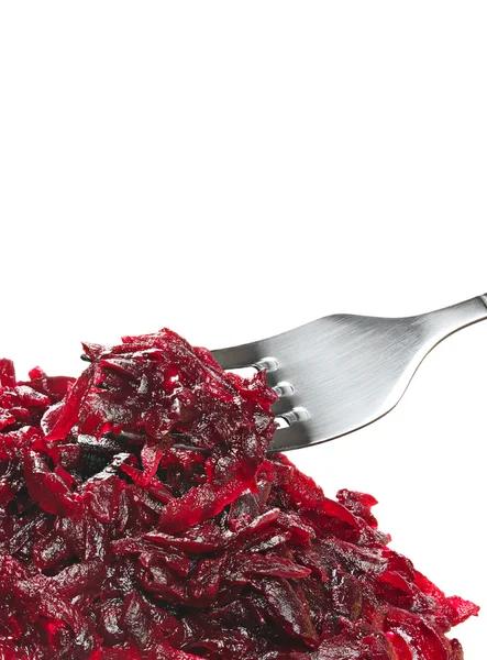 Boiled grated beet — Stock Photo, Image