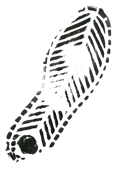 Impresión del zapato — Foto de Stock