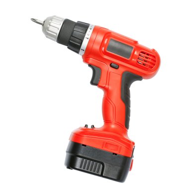 Battery screwdriver clipart