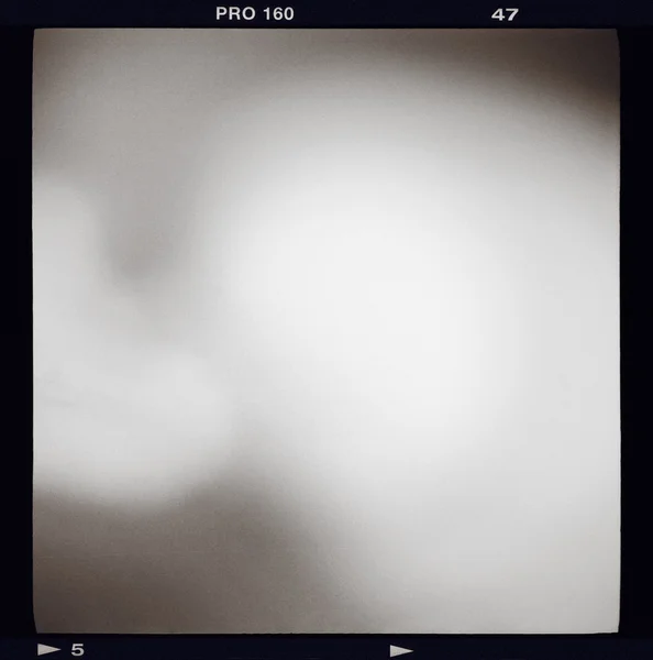 Boş orta format (6 x 6) film karesi — Stok fotoğraf